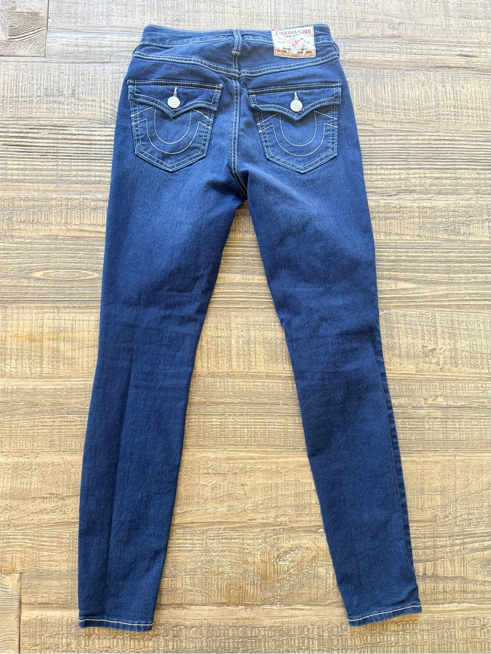 True Religion Halle Women's Blue Skinny Jeans Size 24